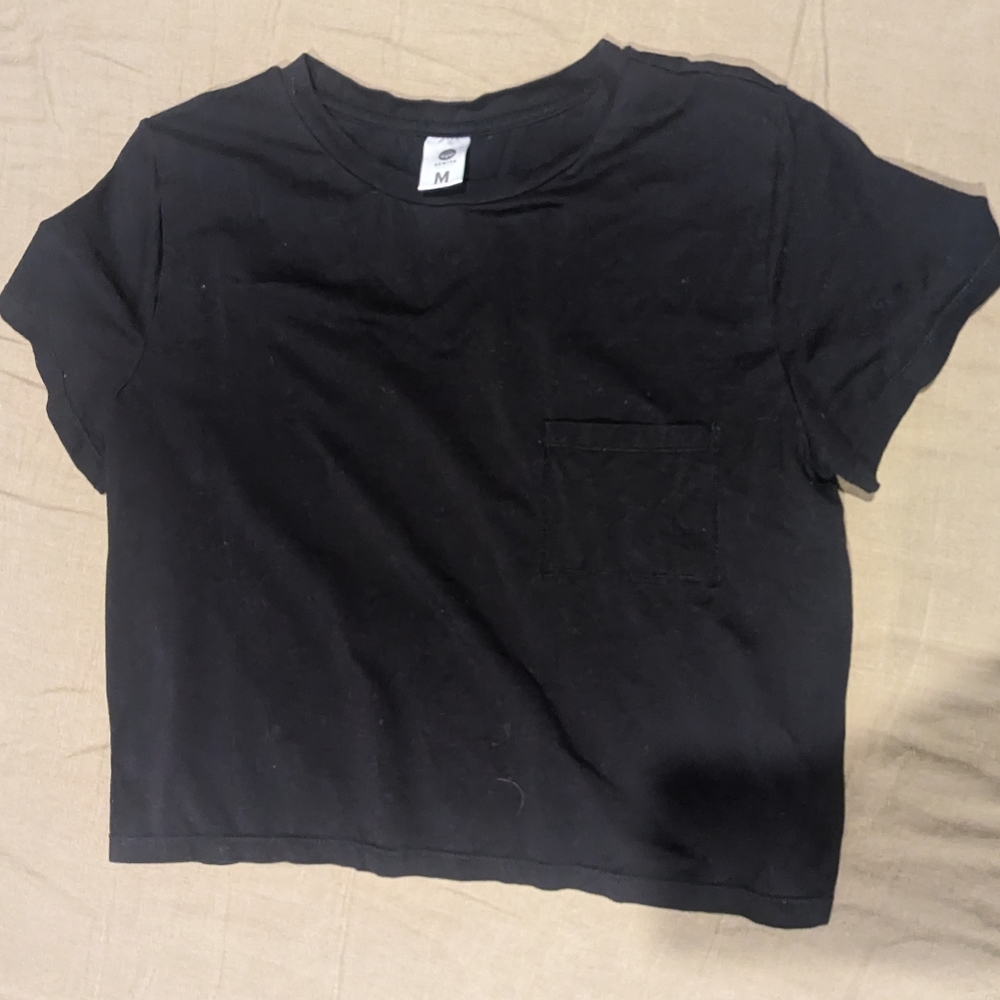 Senita Athletics Cropped Pocket Tee